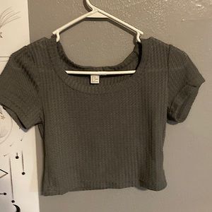 Grey croptop for teens/adults